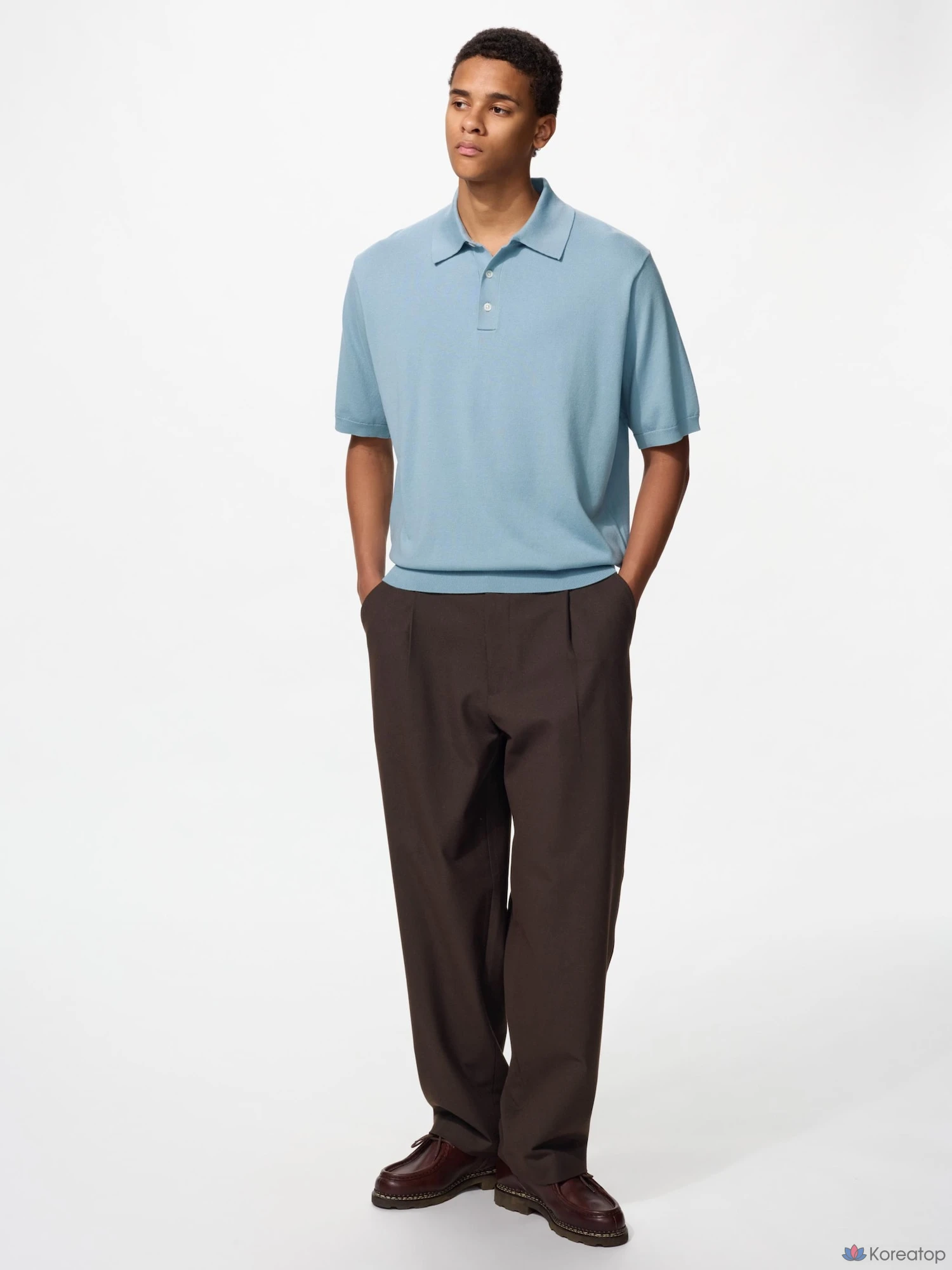 Брюки Uniqlo Tuck Relax Wide Pants
