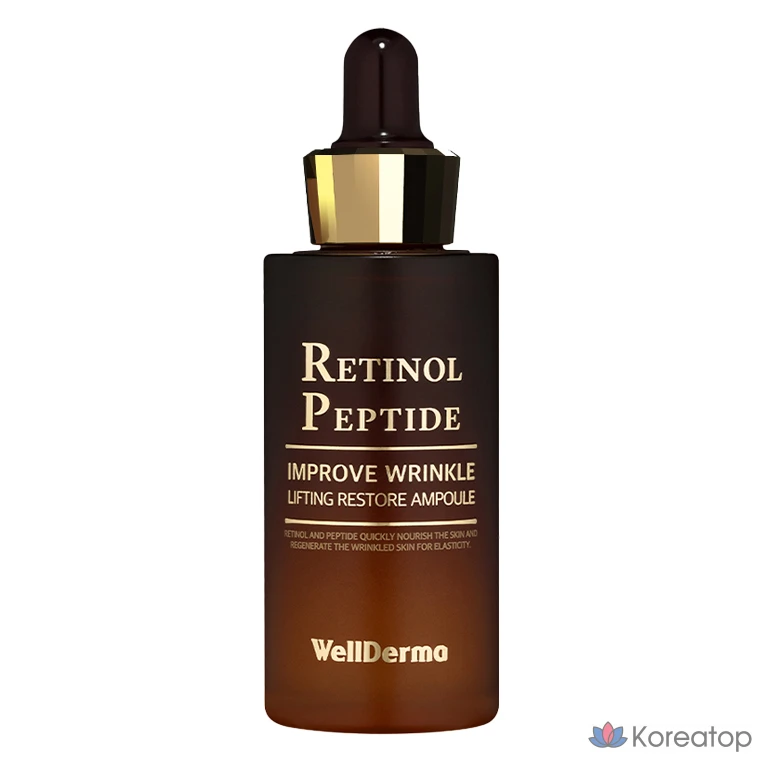 Ампула WellDerma Retinol Peptide Lifting Restore, 1 шт., 30 мл