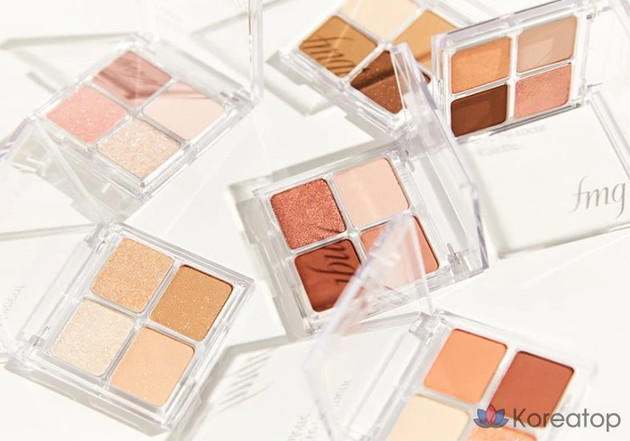 Палетка теней для век FMGT Eye Moment, оттенок 02, персиково-розовый, 1 шт., фото 3