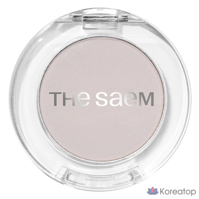 Матовые тени для век The Saem Sammul Single Shadow, WH02 Salgyeolst Vanilla, 1 шт.