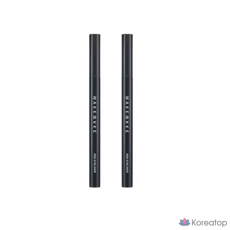 Подводка для глаз WAKEMAKE Iron Wall Pen, 3 цвета, черный, 1 шт.