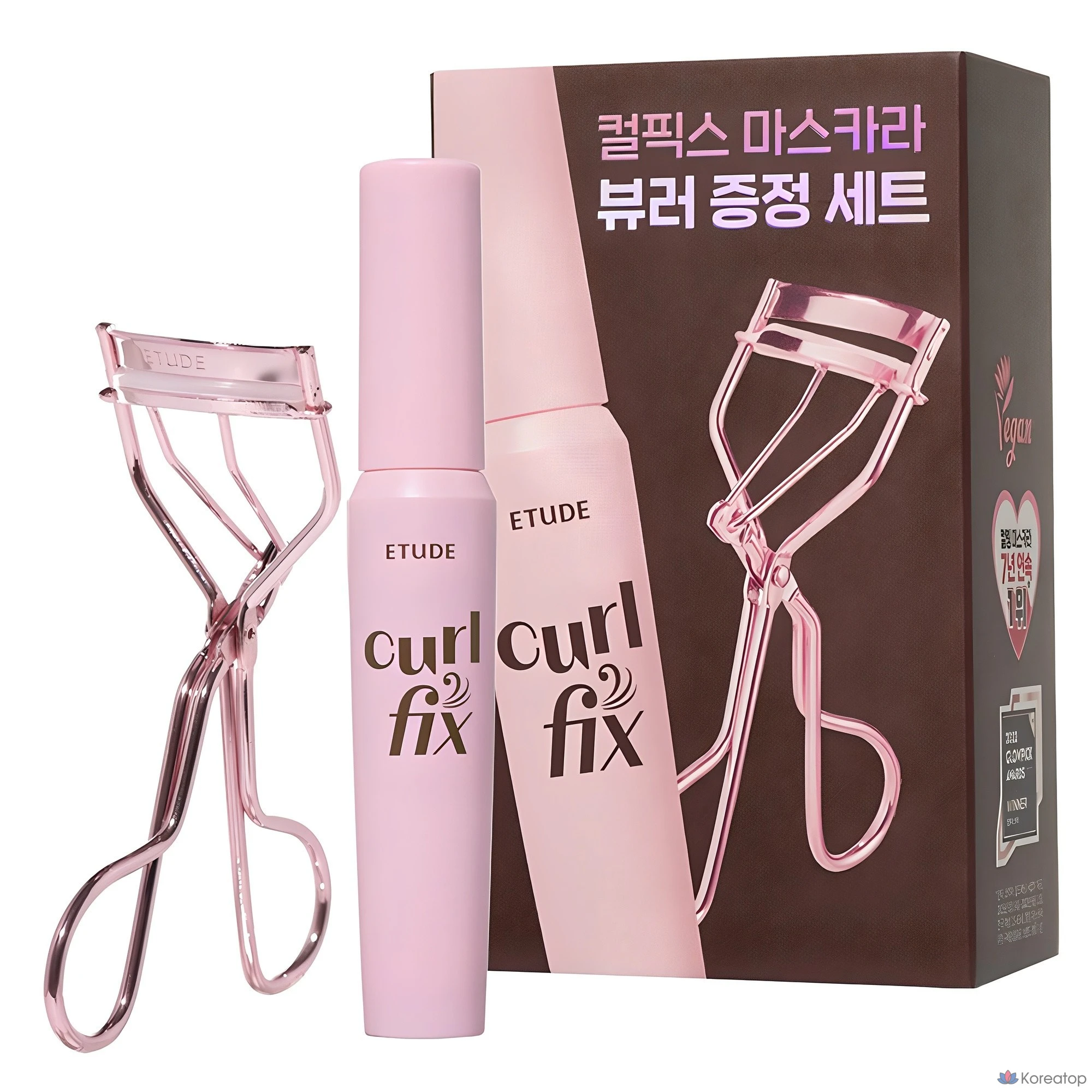 Тушь для ресниц Etude House Curl Fix, 8 г, коричневая, 1 шт.