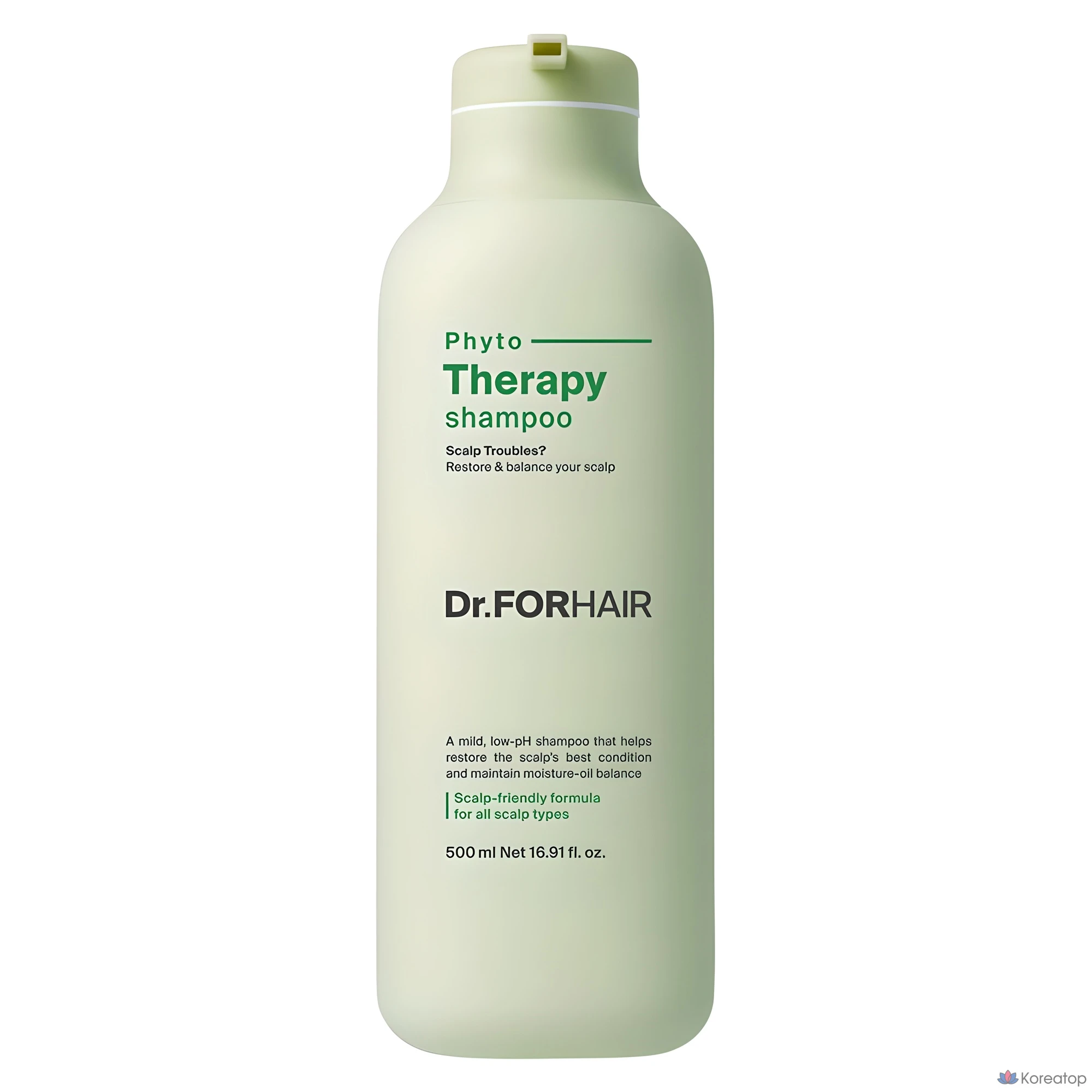 Мягкокислотный шампунь для кожи головы Doctor For Hair Phytotherapy, 1 шт., 500 мл