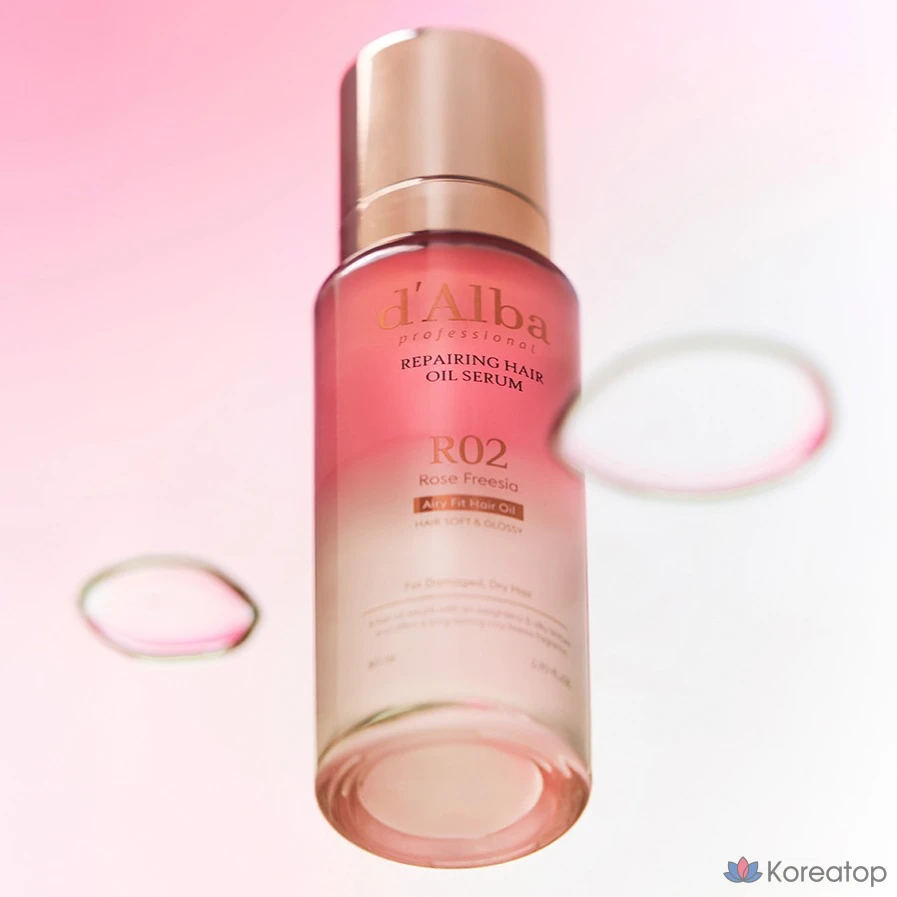 Восстанавливающее масло-сыворотка для волос D'alba Professional, 1 шт., 75 мл