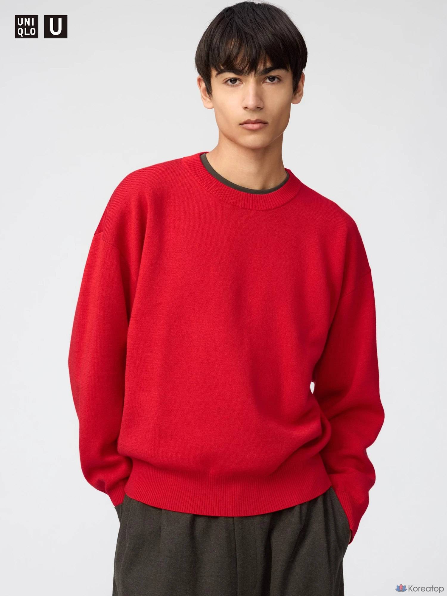 Свитер Uniqlo Double Face Crew Neck