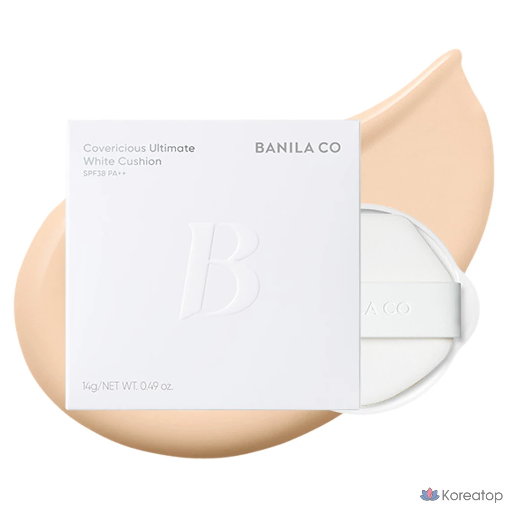 Заправка для подушки Vanillaco Coverage Ultimate White, 14 г, 20 г крема, 1 шт