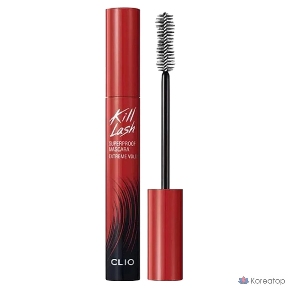 Тушь для ресниц Clio Kill Lash Superproof Mascara, оттенок 004 Extreme Volume, 7 г, 1 шт.