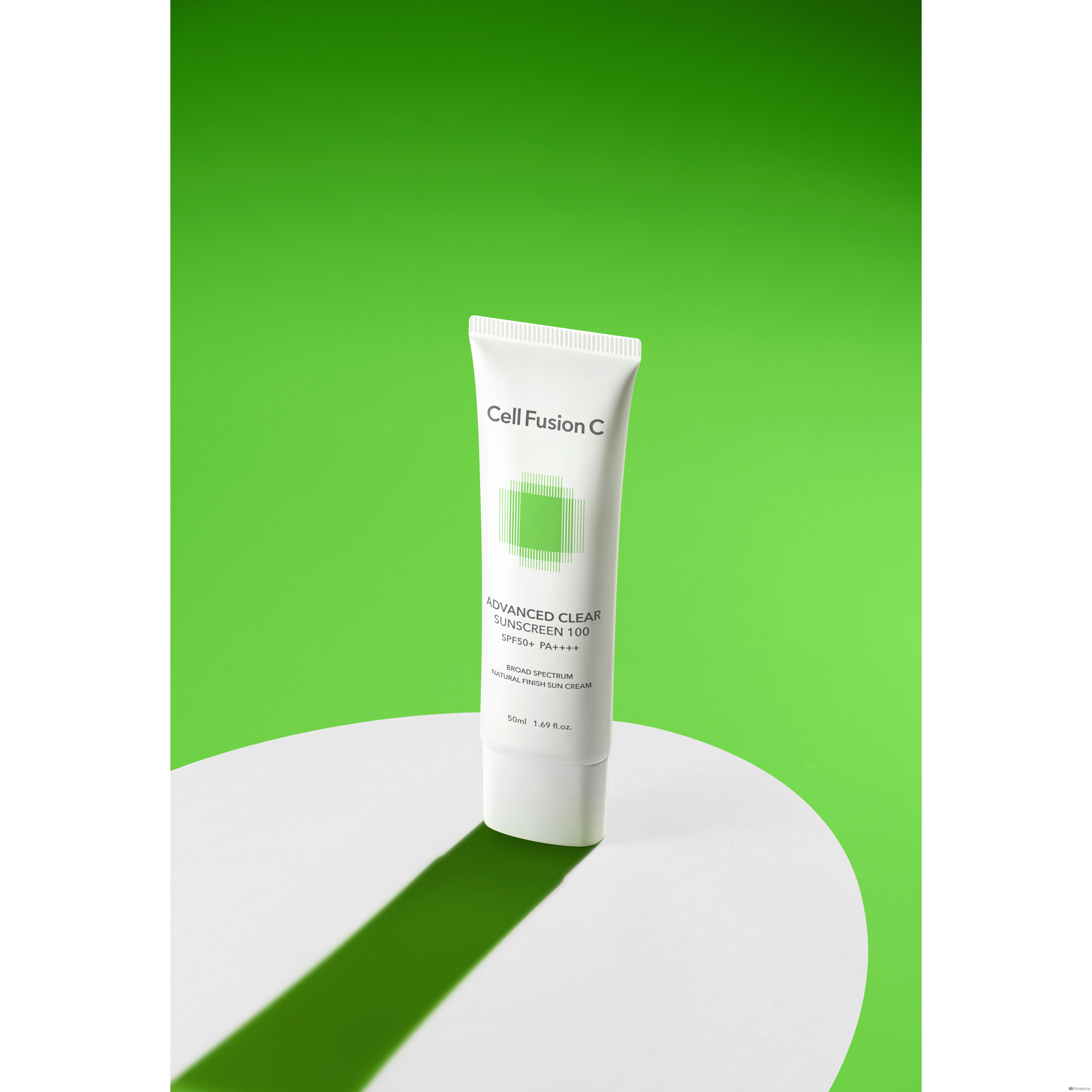 Солнцезащитный крем Cellfusion C Advanced Clear Sunscreen 100 SPF 50+ PA++++, 50 мл, 1 шт., фото 7