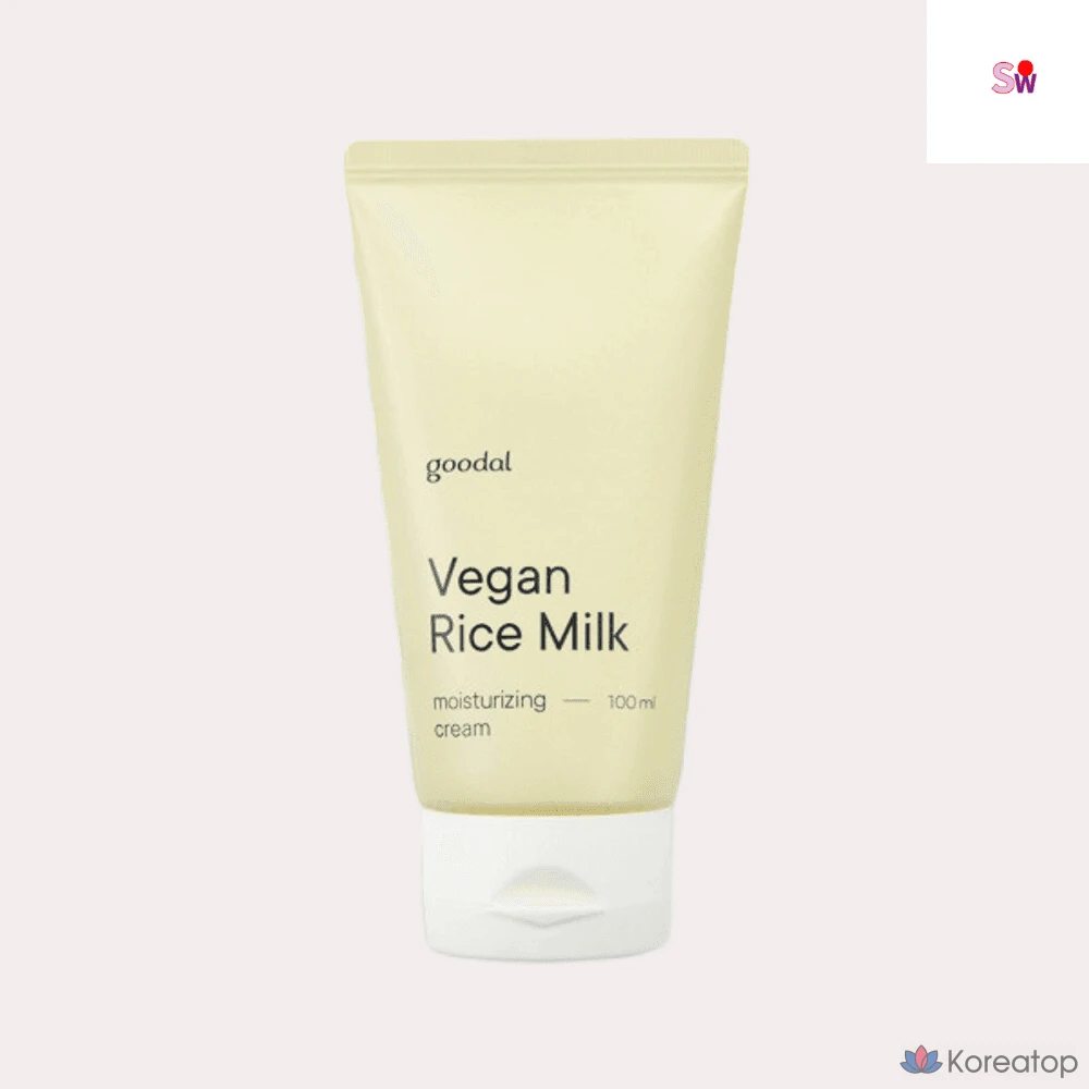 Увлажняющий крем Goodal на основе рисового молока для веганов, 100 мл, 1 шт.