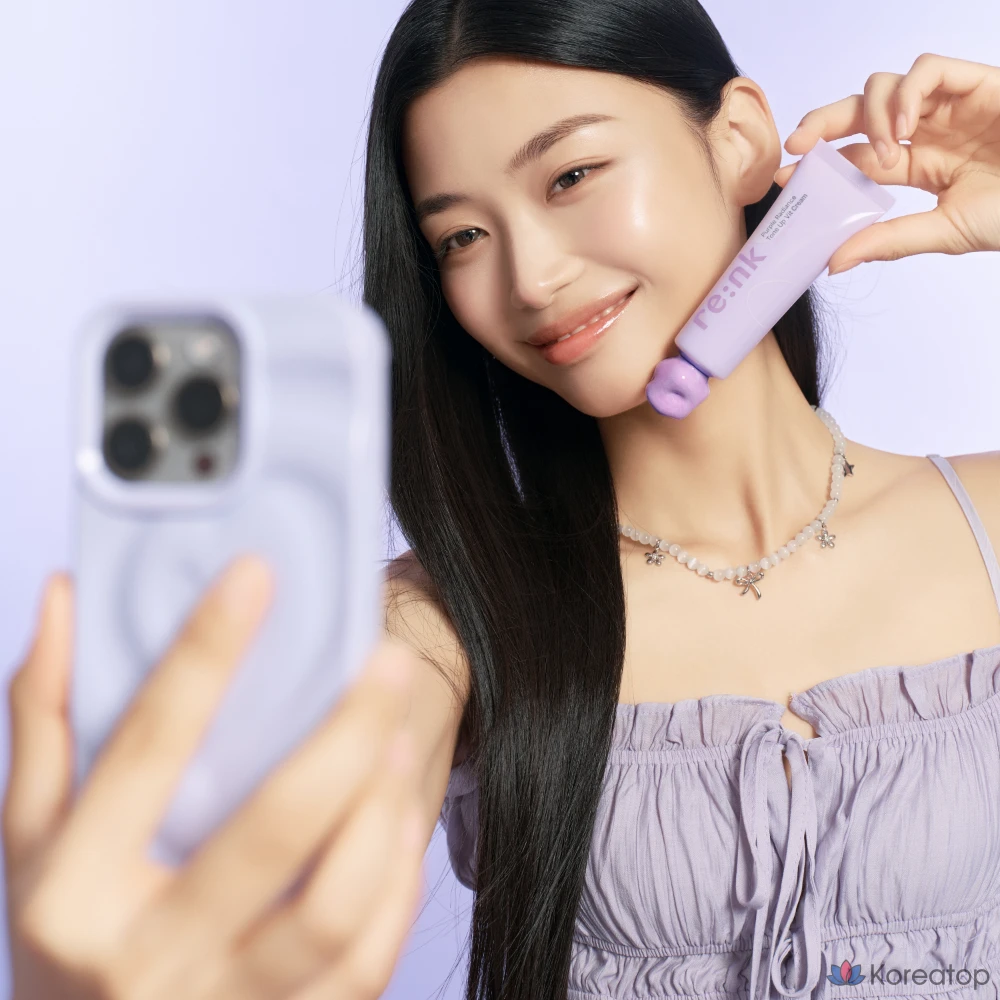 Lienka Radiance Tone Up Light Cream SPF50+ PA++++, фиолетовый, 50 мл, 1 шт., фото 6