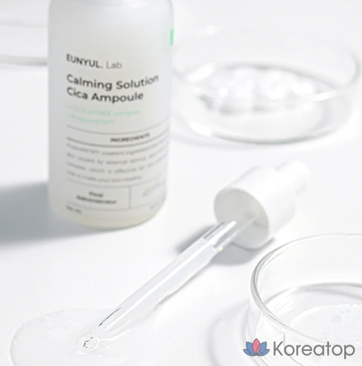 Успокаивающий раствор Eunyul Silver Lab Cica в ампулах, 50 мл, 1 шт.