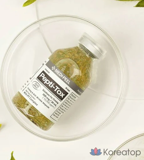 Набор из 2 ампул: Medi-Peel Leaf Tox Ampoule 35 мл + Pepti Tox Ampoule 30 мл., фото 6