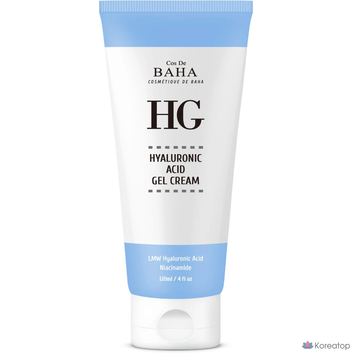 Cos De Baha HG 7-комплексный гиалуроновый гель-крем, сквалан, пантенол, для сухих, высокоувлажняющий, успокаивающий, 1 шт., 120 мл