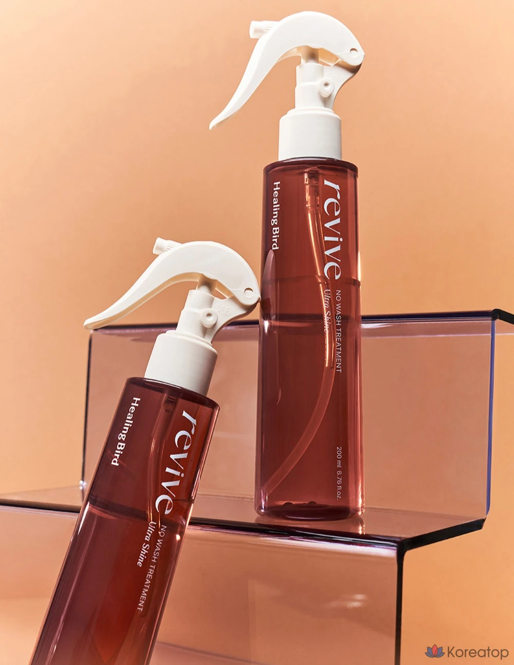 Набор для ухода Healing Bird Revive No-Wash Treatment Ultra Shine (200 мл + 32 мл), 1 шт.