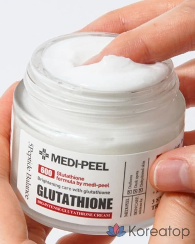 Набор из 3 комплектов: крем Medi-Peel Bio Intense Glutathione White Cream 50 г + ампула Mela Plus Tox Ampoule 35 мл., фото 5