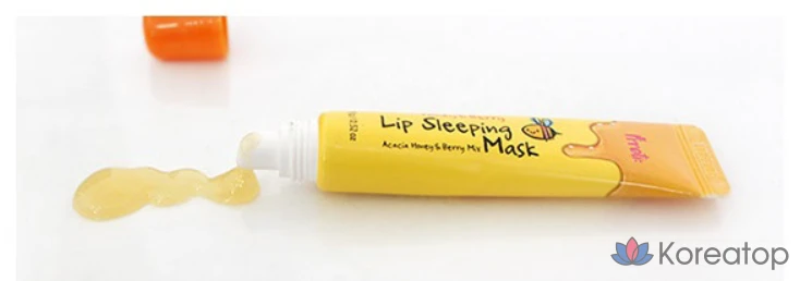 Набор ночных масок для губ Prreti Lip Sleeping Mask Pack, медово-ягодный, 15 г, 5 шт., фото 5