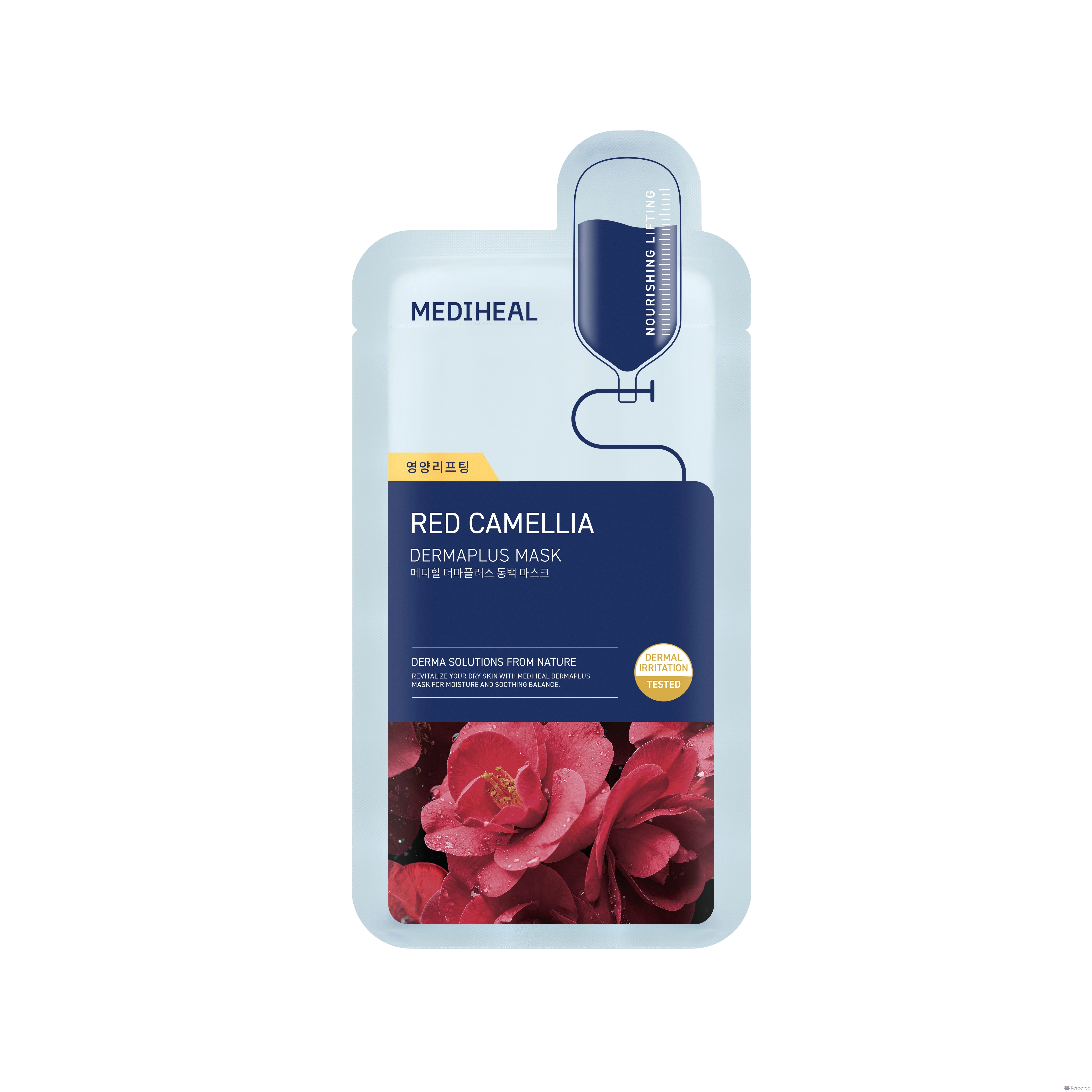 Тканевая маска для лица MEDIHEAL Dermaplus Camellia Mask, 50 шт., фото 2