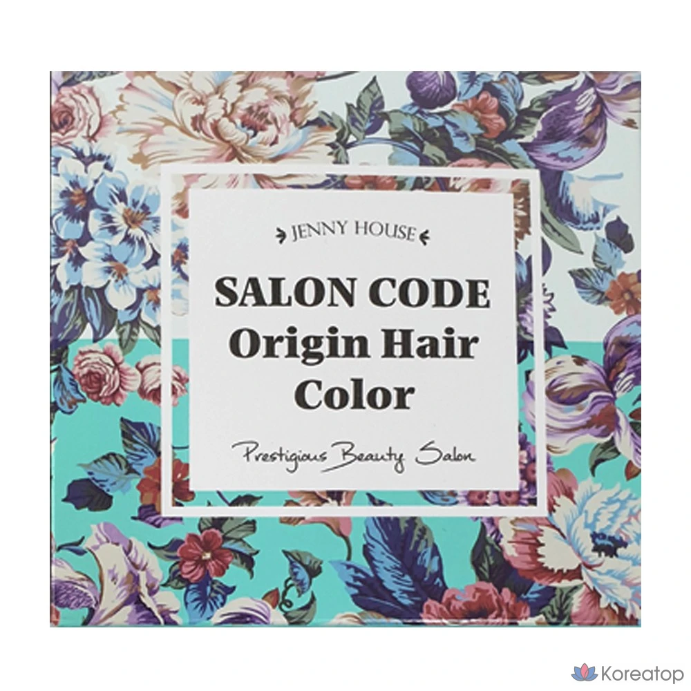 Краска для волос JennyHouse Salon Code Origin, 1 шт. Цвет «Мокко-коричневый» (MOCHA BROWN), 1 шт.