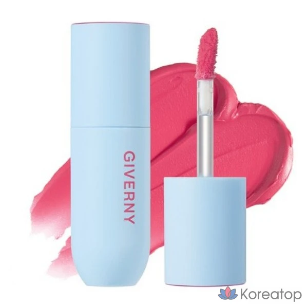 Полупрозрачный тинт для губ Giverny Fluffy Sheer Tint, 1 шт., 3,5 г, цвет 06 CHERRY SHAKE