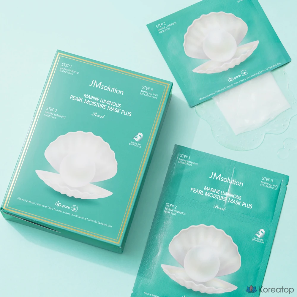 Набор из 3 масок JM Solution BEST Honey Glow + Water Glow + Blue Glow Plus, 8 комплектов, 30 листов., фото 2