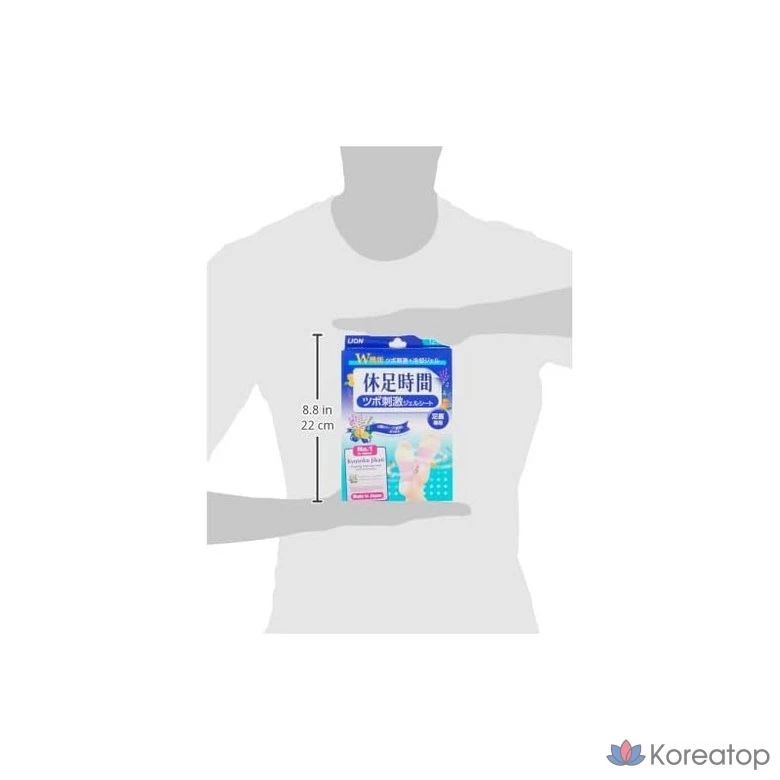 Стимуляция акупунктурных точек Lion Rest Time, 12 листов, 1 штука, 1 упаковка.