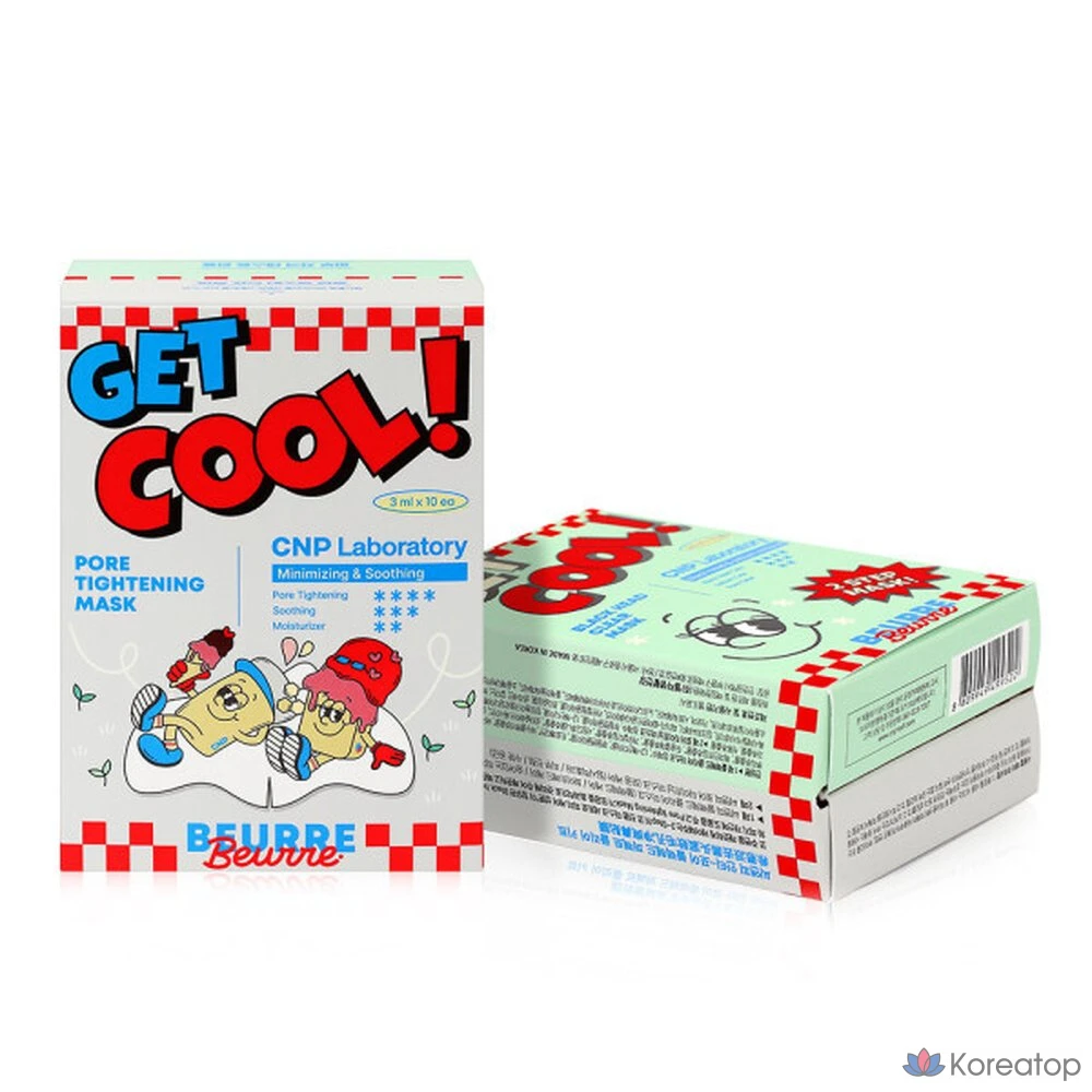 Набор для очищения пор от черных точек CNP Anti-Pore Blackhead Clear Kit 10 шт. (Beurebeure Edition), 1 шт.