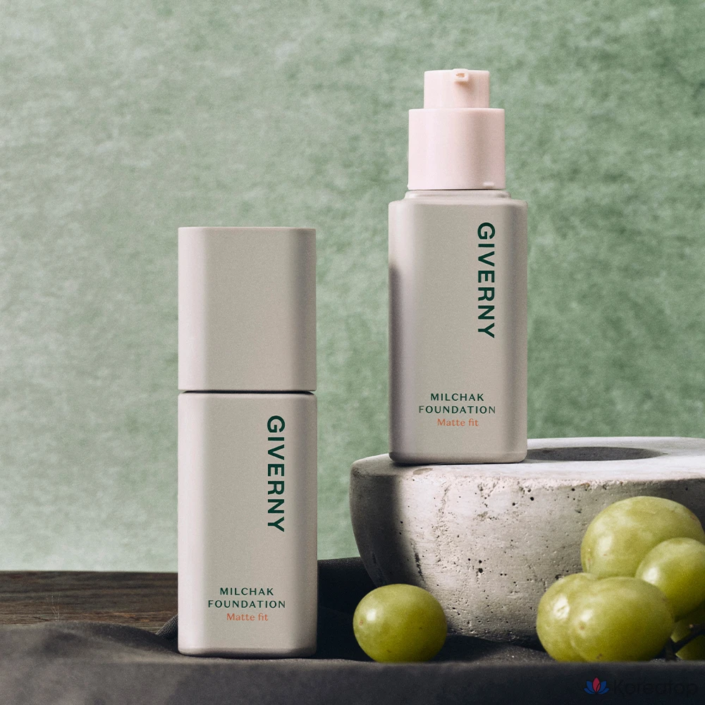 Тональный крем Giverny Close-Fit Matte Foundation, 30 мл, 1 шт., оттенок 23NW Medium Beige, фото 3