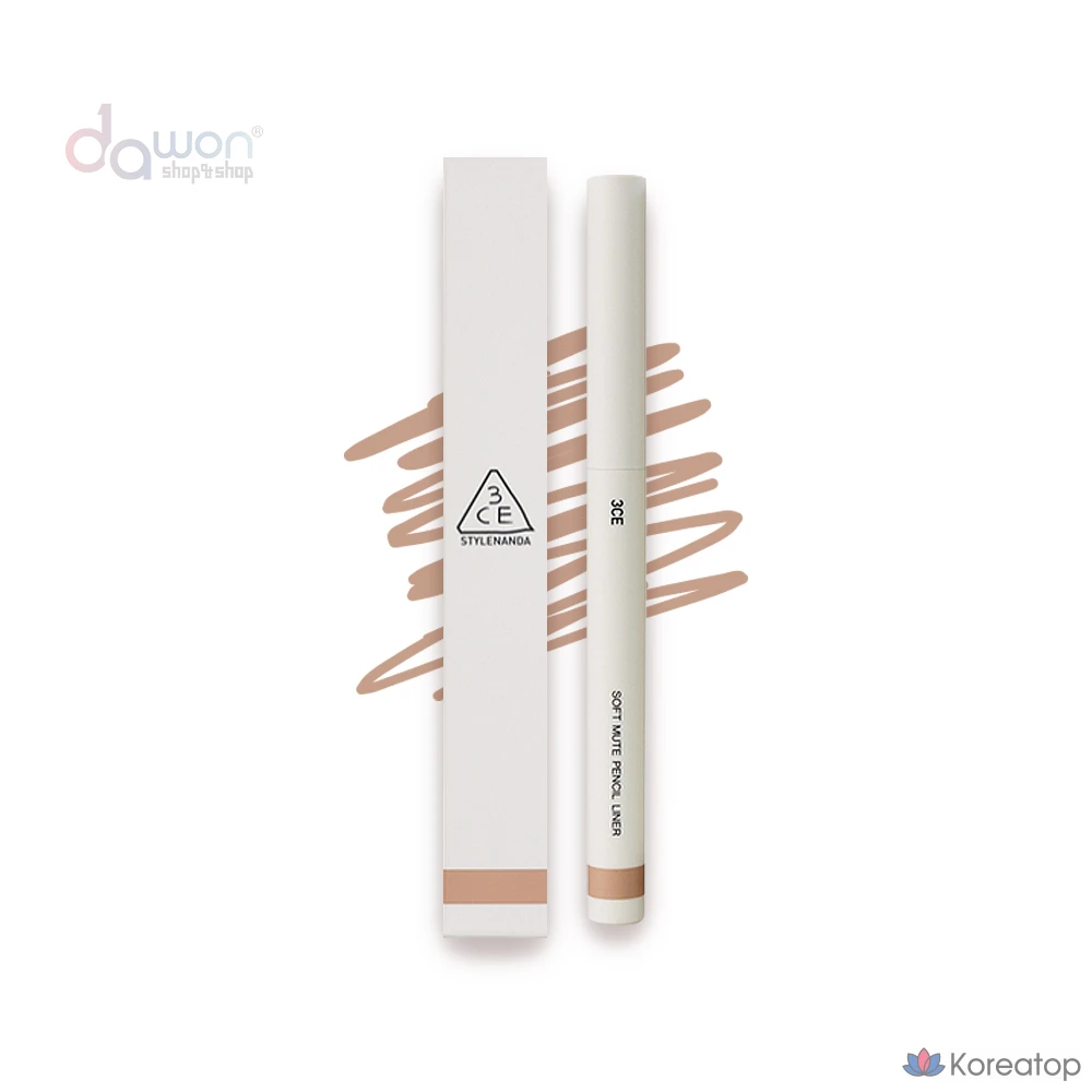 Линер-карандаш 3CE Soft Mute Pencil Liner, цвет овсяно-серый, 1 шт., фото 6