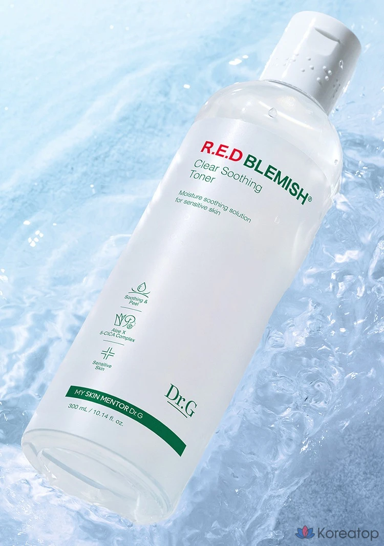 Успокаивающий тоник Dr.G Red Blemish Clear, 300 мл, 1 шт.