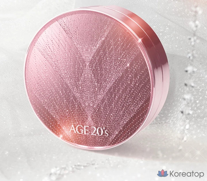 Эссенция Essence Cover Pact Case (издание «Twinkle Edition») для лицевой стороны, 20 лет, + сменный блок, 3 шт., розово-бежевый, № 21, 1 шт., фото 2