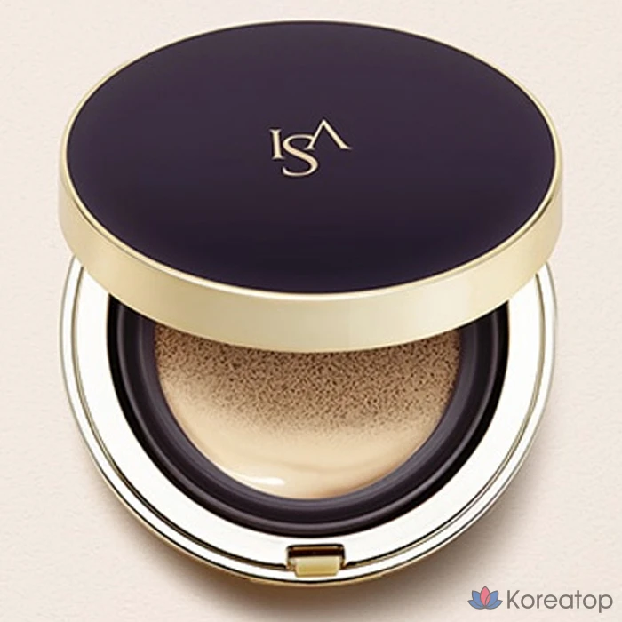 Сменный блок тонального крема-кушона Isa Knox Cellinue Concealing Cushion Foundation, 15 г, № 21, светло-бежевый, 1 шт., фото 2