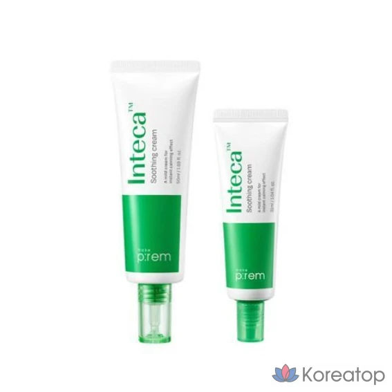 Набор MAKE P:REM Inteca Soothing Cream (50 мл + 31 мл), MAKE P:REM Inteca Soothing Cream 80 мл + 31 мл (всего 111 мл, 1 шт.)