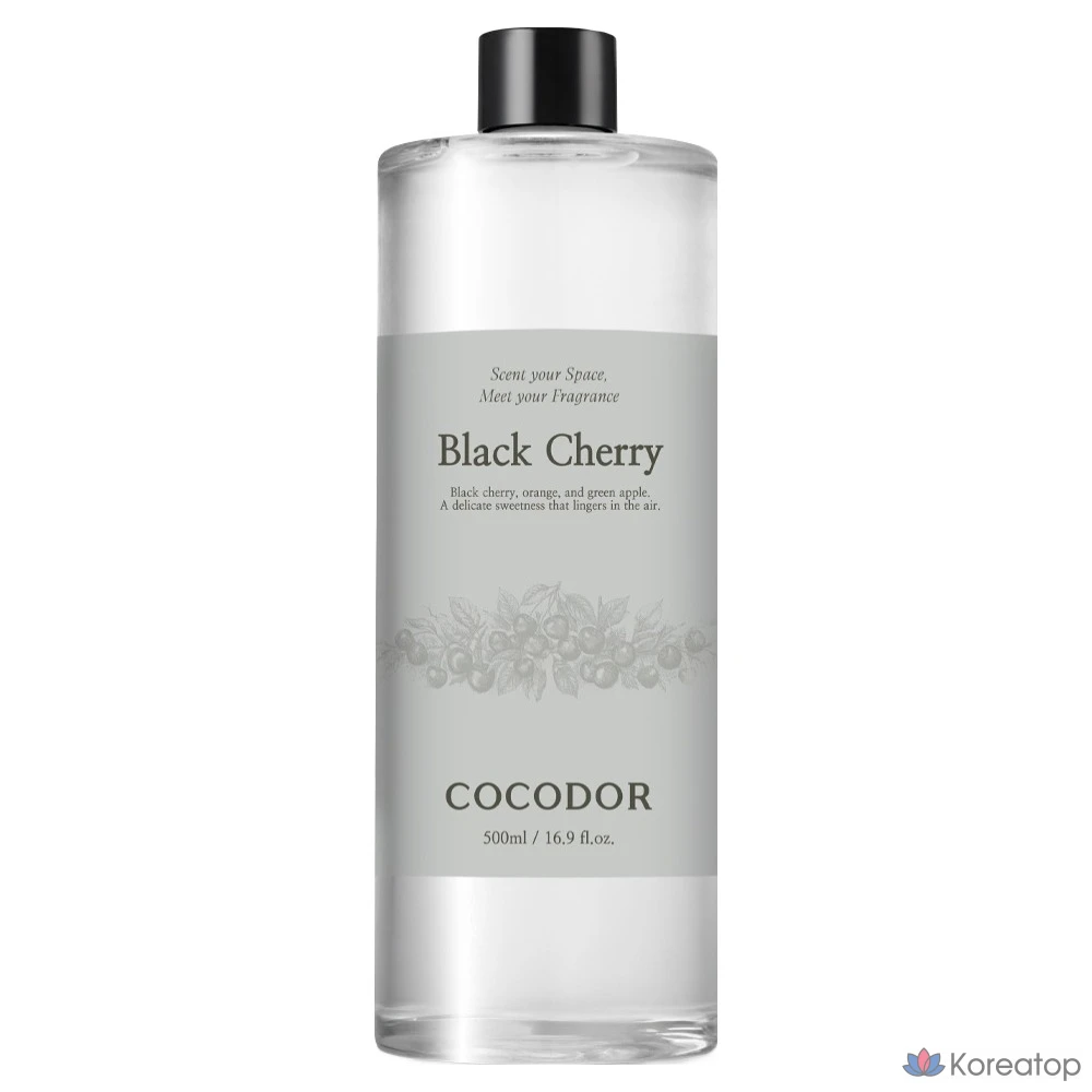 Диффузор Cocodor Diffuser Refill, Black Cherry, 500 мл, 1 шт.