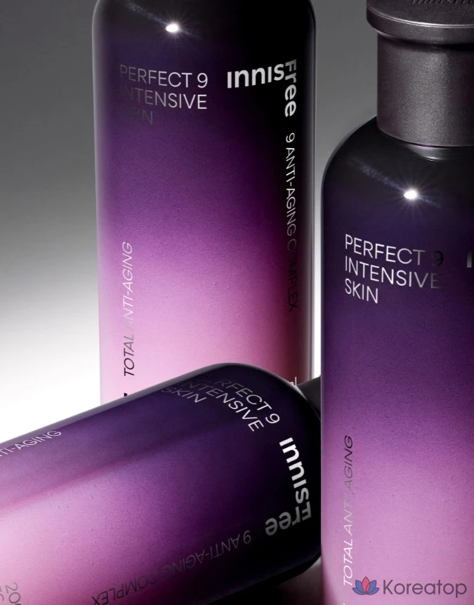 Набор для ухода Innisfree Perfect 9 Intensive Skincare 2-piece Set, 3 шт., фото 6