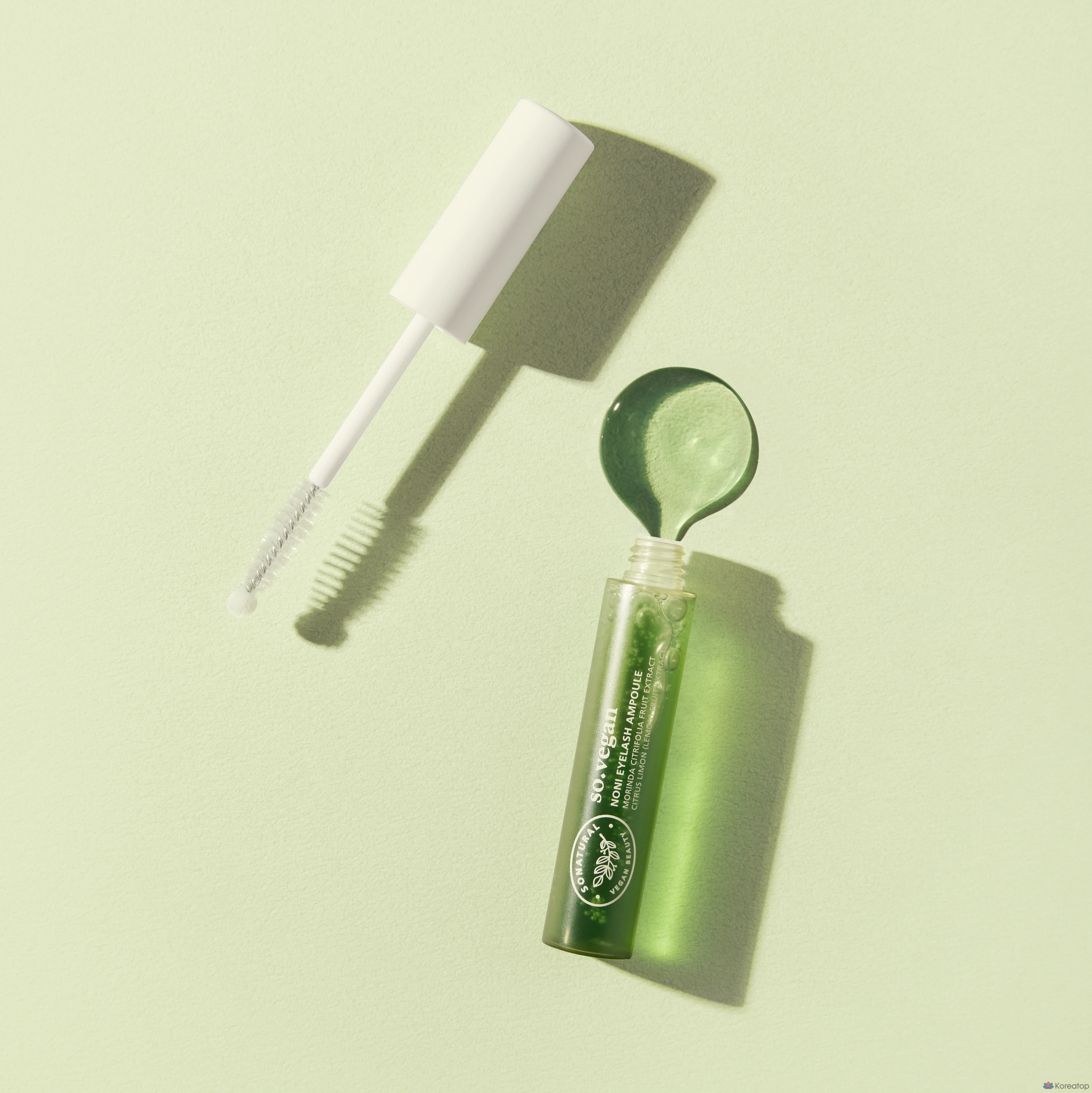 Натуральная веганская ампула для питания ресниц с нони So Natural, 9 мл, 1 шт.