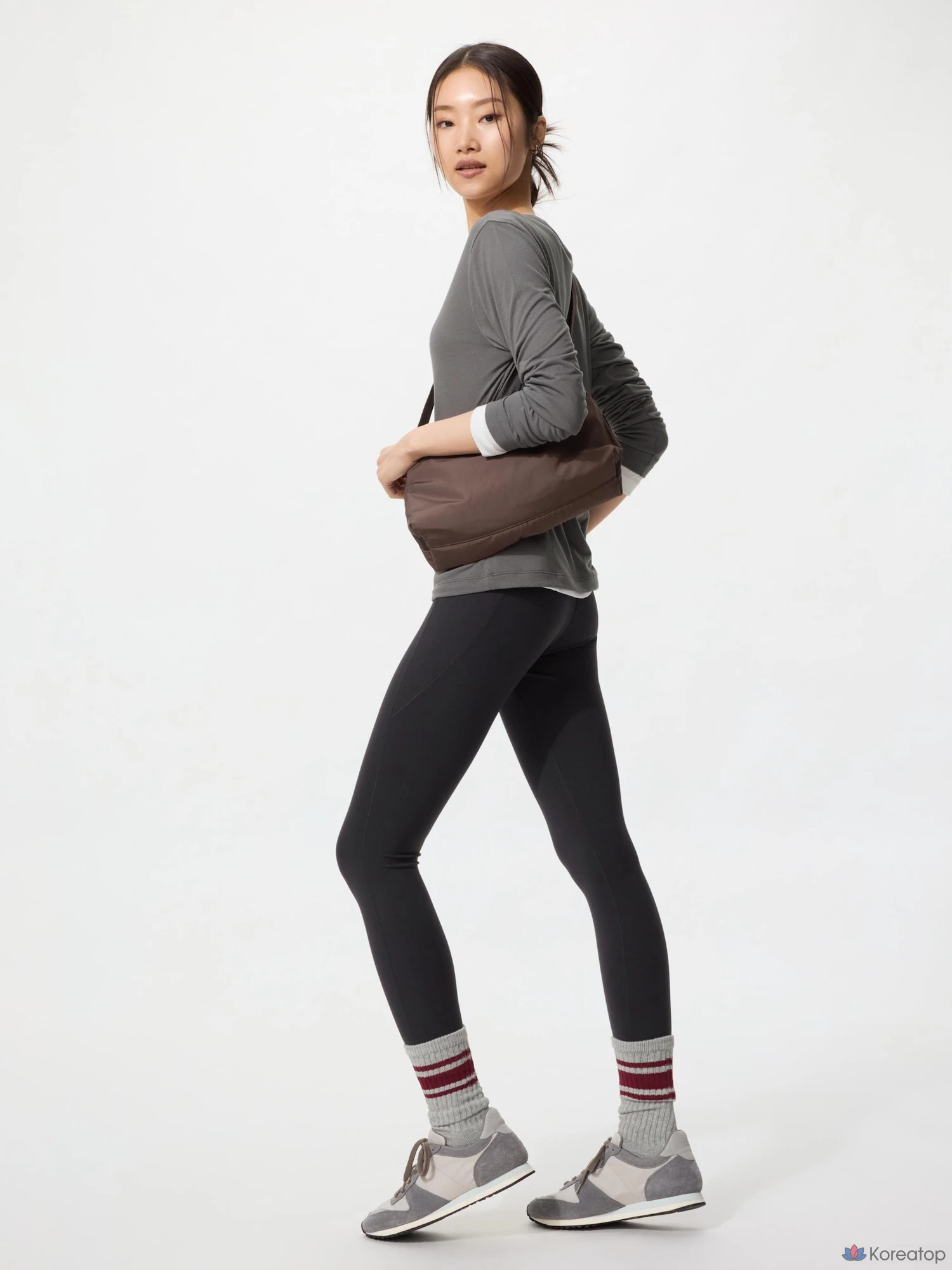Леггинсы Uniqlo Ultra Stretch Active Leggings, длина штанины 60.5-61 см