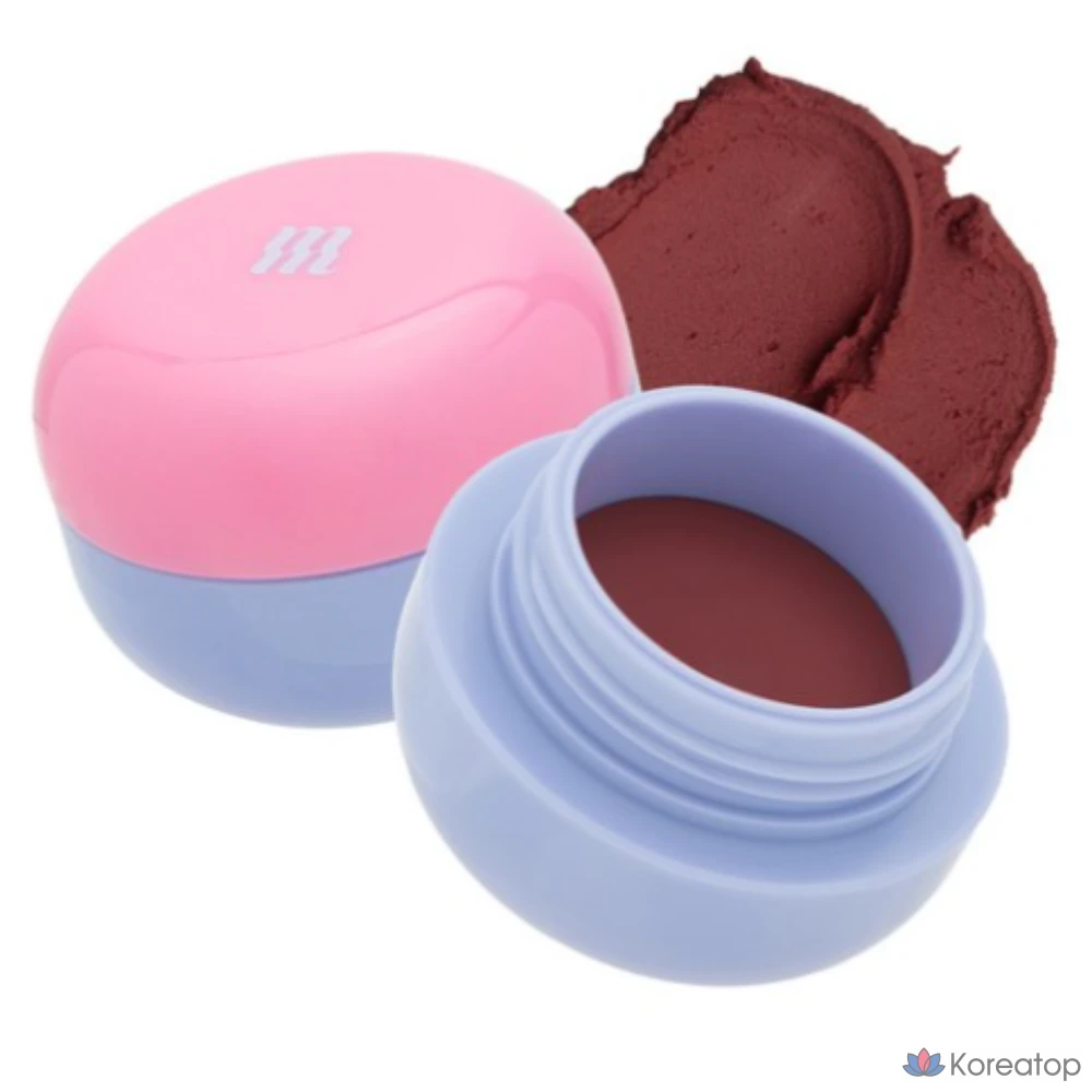 Мусс для губ MERZY Blurry, 6 г, 1 шт., BL4 ROSE, пыльно-розовый