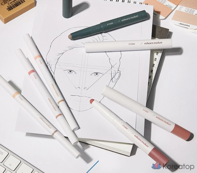 Карандаш для губ Etude House Re-creation Maker, 1 г, теплый оттенок для губ, 1 шт., фото 5