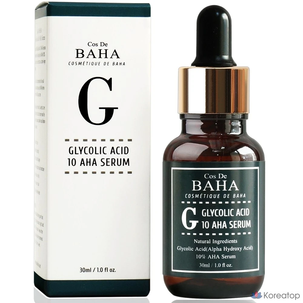 Сыворотка-пилинг Cos De Baha с гликолевой кислотой, 30 мл, 1 шт.