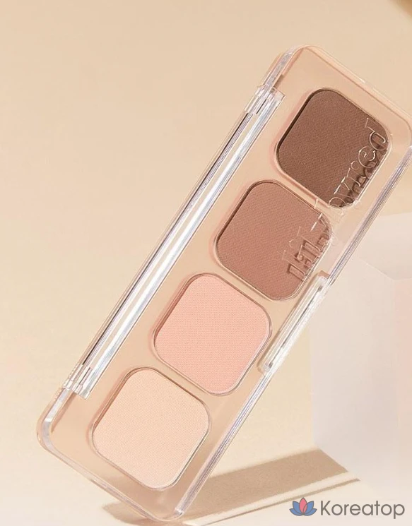 Палетка теней Lilybyred Mood It AD, 2,8 г, 03 Нейтральный оттенок It, 1 шт., фото 2