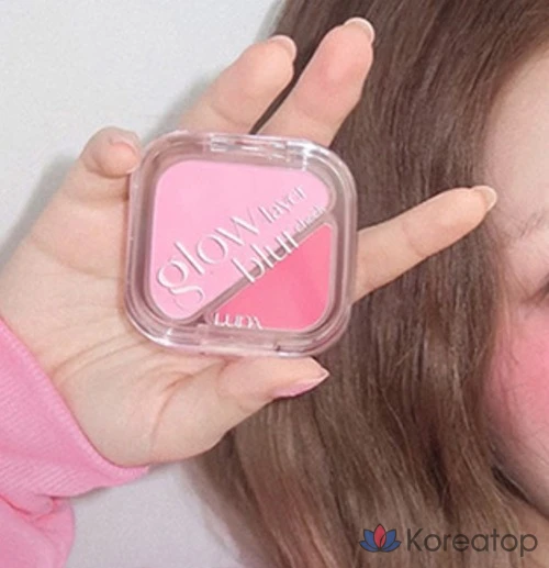 Румяна Luna Glow Layer Blur Cheek, 8.5g, цвет «Розовый леденец», 1 шт., фото 5