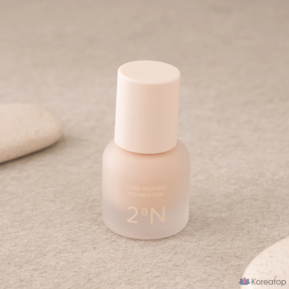 Флюид для лица 2an Long Wearing Foundation Mini, оттенок 20 Peach, 15 мл, 1 шт., фото 2
