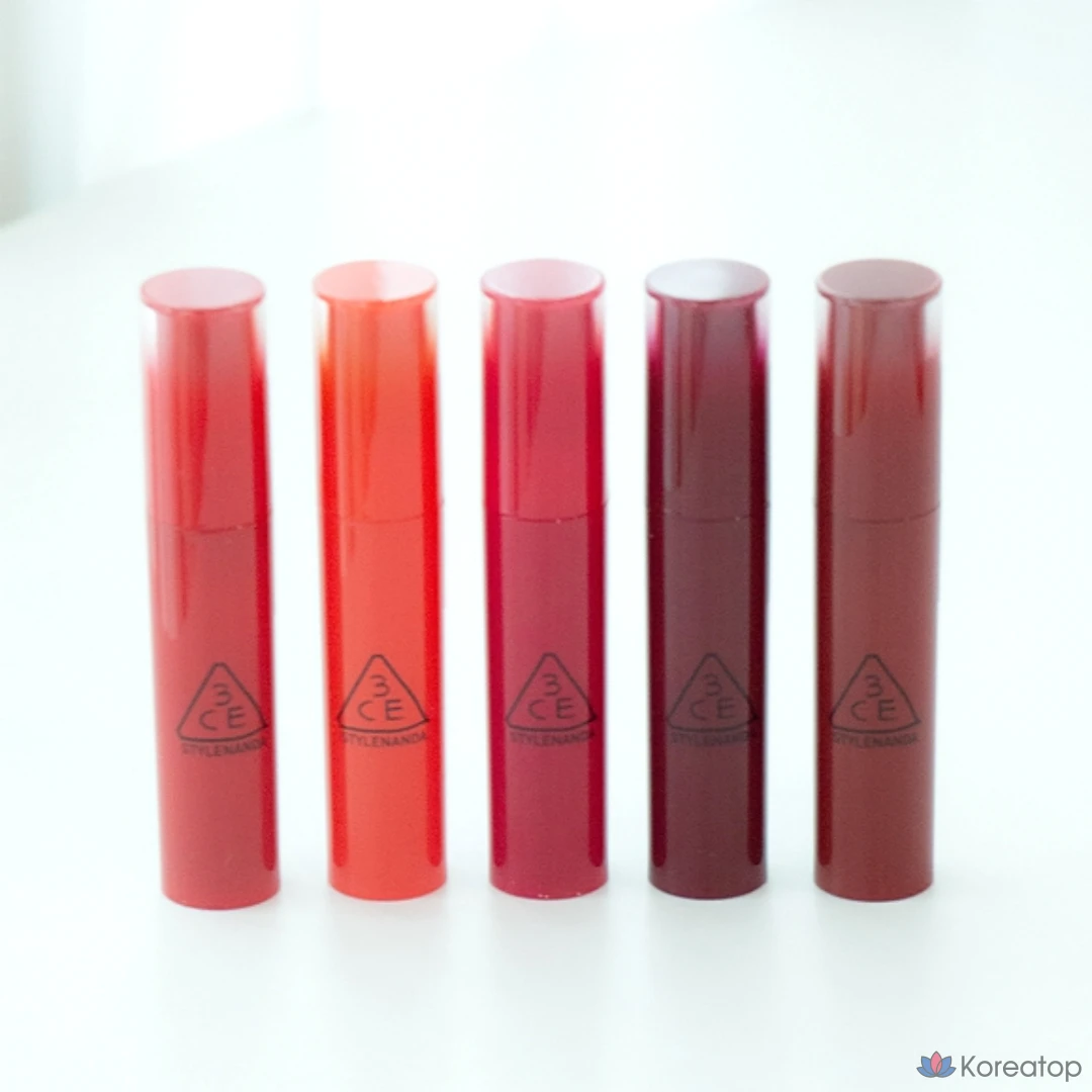 3CE Lazy Pop Lip Stain, 1 шт., 4,5 г, 4. Tan