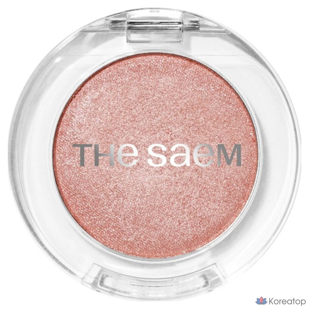 Тени для век The Saem Sammul Single Shadow Shimmer, PK02 Ipdukju Pig, 1 шт.