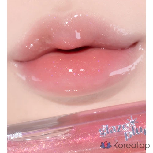 Блеск для губ Etude House Glaze Plump Gloss, оттенок 03 Aurora Pink, 4 г, 1 шт.