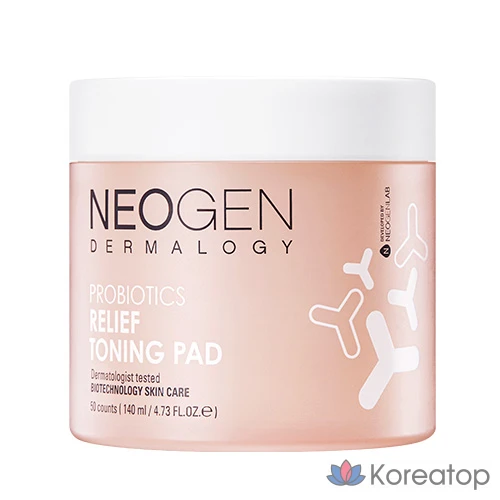 Тонизирующие подушечки Neogen Probiotics Relief, 140 мл, 1 шт.