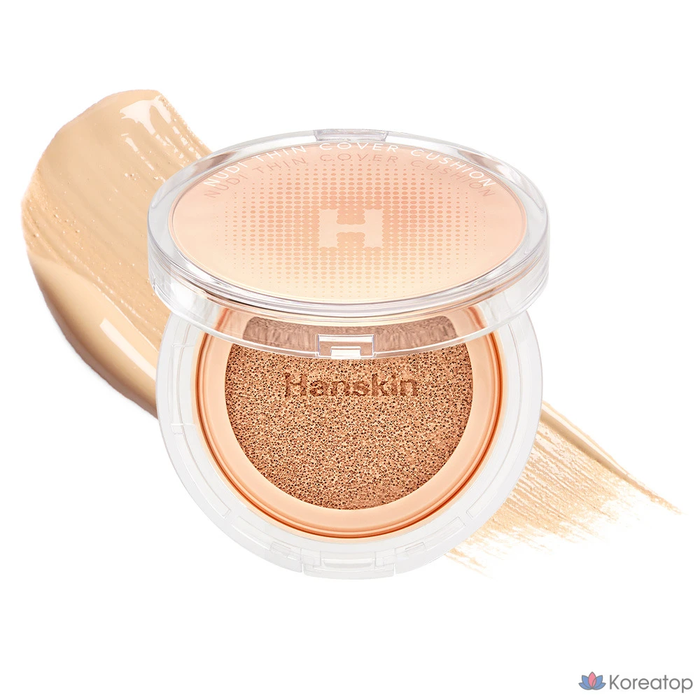 Тональный крем-кушон HANSKIN Nude Scene, 12 г, оттенок Pure Beige, 1 шт.