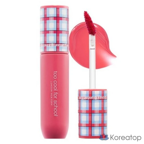 Блестящая помада Too cool for school Glossy Blaster Lip Tint, 4,8 мл, 06, личи-мармелад, 3,4 г, 1 шт.