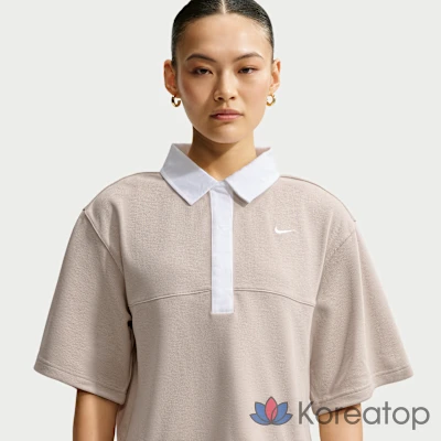 Поло женское Nike Sportswear Oversized Short-Sleeve Polo