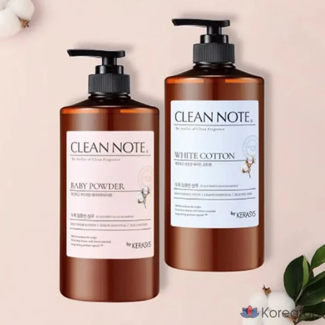 Шампунь KeraSys Clean Note White Cotton, 800 мл, 1 шт.